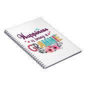 Carnet Mère Le Bonheur Est Être Un Grammeur À Chaque Anni (Côté Droit)