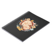 Carnet Mère sage-femme enceinte du bébé de fleurs (Côté gauche)