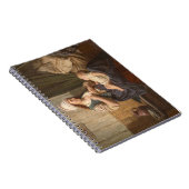 Carnet Mère tenant son enfant (Côté Droit)