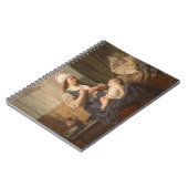 Carnet Mère tenant son enfant (par Rudolf Jordan) (Côté gauche)