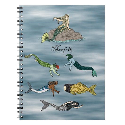 Carnet Merfolk (Devant)