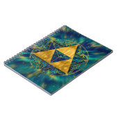 Carnet Merkabah à Fleur de vie (Côté gauche)