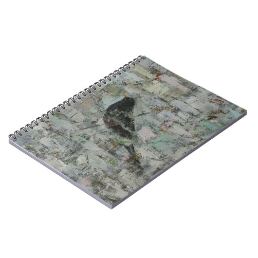 Carnet Merle dans l'arbre (Côté gauche)