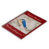 Carnet Merlebleu de l'Est (Côté gauche)