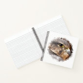 CARNET MERLIN FALCON OISEAU DE PREY (Intérieur)