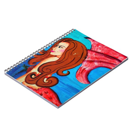 carnet mermaid (Côté gauche)