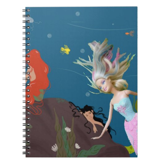 Carnet Mermaid célèbre (Devant)