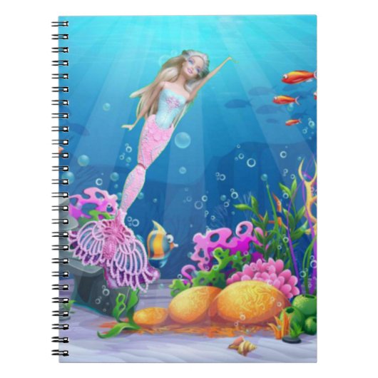 Carnet Mermaid célèbre (Devant)