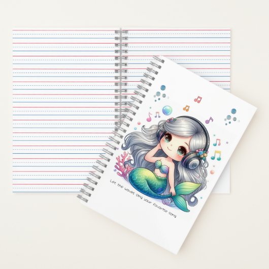 Carnet Mermaid Notebook (À l'intérieur)
