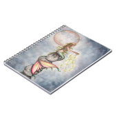Carnet Mermaid Rempli d'étoiles (Côté gauche)