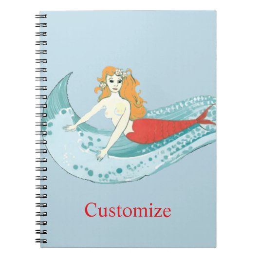 Carnet Mermaid Thunder_Cove (Devant)