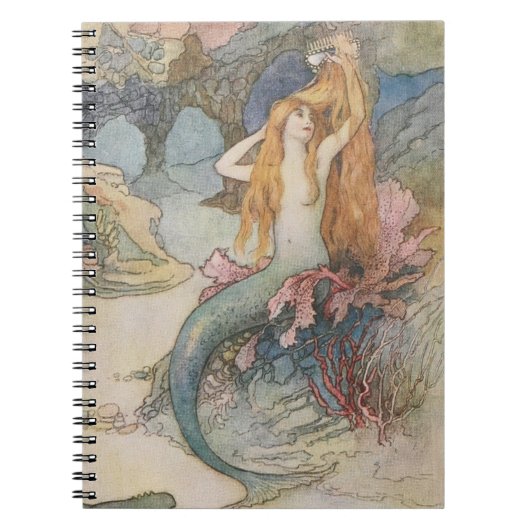 Carnet Mermaid Warwick Goble (Devant)