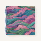 Carnet Mermaid Waves (Devant)