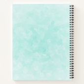 Carnet Mermaids et méduses sous l'aquarelle marine (Dos)