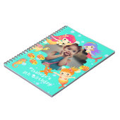 Carnet Mermaids Photo Aqua (Côté gauche)
