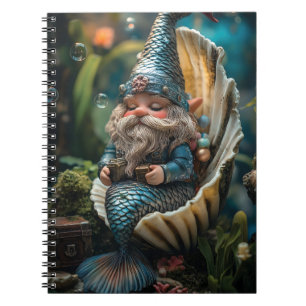 Carnet Merman génoise Figurine en coquillage - sous