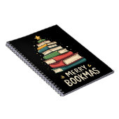 Carnet Merry Bookmas - Festive Book Stack for Book Lovers (Côté Droit)