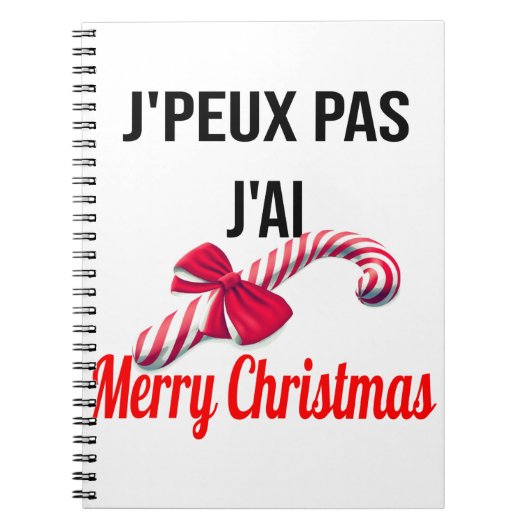 Carnet Merry Christmas (Devant)