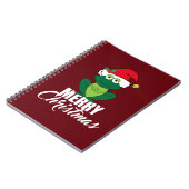Carnet Merry Christmas Frog (Côté gauche)
