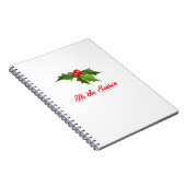 Carnet Merry Christmas Mistletoe (Côté Droit)