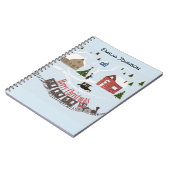 Carnet Merry Christmas , rétro (Côté gauche)