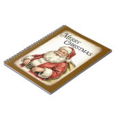 Carnet Merry Christmas Santa Notebook (Côté gauche)