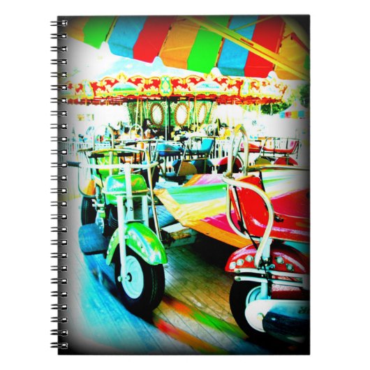 Carnet Merry Go Round Mokes au Carnival (Devant)