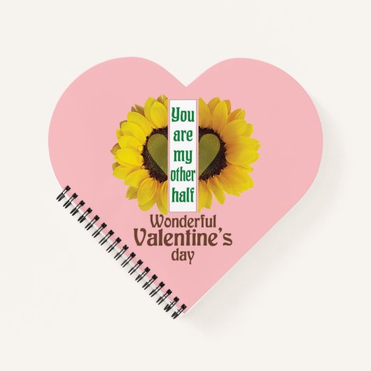 Carnet Merveilleuse Saint Valentin (Devant)