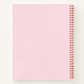 Carnet Merveilleux bocal de mason floral (Dos)