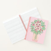 Carnet Merveilleux bocal de mason floral (Intérieur)