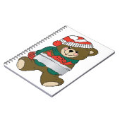 CARNET "MERY NOËL" TEDDDY BEAR (Côté gauche)