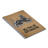 Carnet Mes aventures de voyage (Côté Droit)