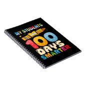 Carnet Mes Étudiants Sont 100 Jours Enseignant Smarter (Côté Droit)