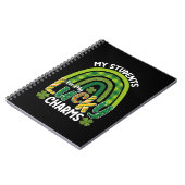 Carnet Mes étudiants sont mes porte-bonheur St Patrick's (Côté gauche)