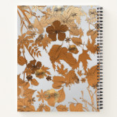 Carnet Mes fleurs de jardin III (Dos)