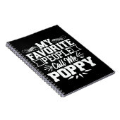 Carnet Mes gens favoris m'appellent Fête des pères de pav (Côté Droit)