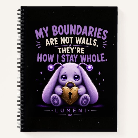 Carnet Mes Limites Ne Sont Pas Des Murs (Devant)