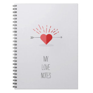 Carnet Mes notes d'amour