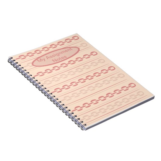 Carnet Mes notes de devoirs : (Côté Droit)