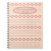 Carnet Mes notes de devoirs : (Devant)