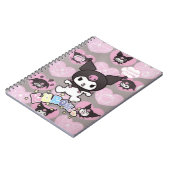 Carnet Mes pensées inspirées par Kuromi (Côté gauche)