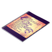 Carnet Message d'amour (Côté gauche)