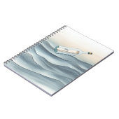 Carnet Message dans une bouteille de l'océan bleu (Côté gauche)