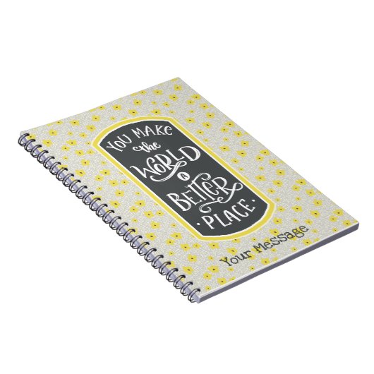 Carnet Message d'appréciation du Merci (Côté Droit)