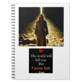 Carnet Messages de foi : Notes de sermon" (Devant)