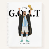 Carnet Messi champion du Monde  (Devant)