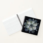 Carnet Métal à fleurs (Intérieur)