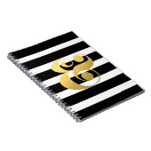 Carnet métallique et de rayures d'esperluète (Côté Droit)