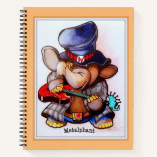 Carnet Metalphanumérique avec ordinateur portable Spiral