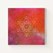 Carnet Metatron, chakra,zen,sacred geometric, angel, (Dos)